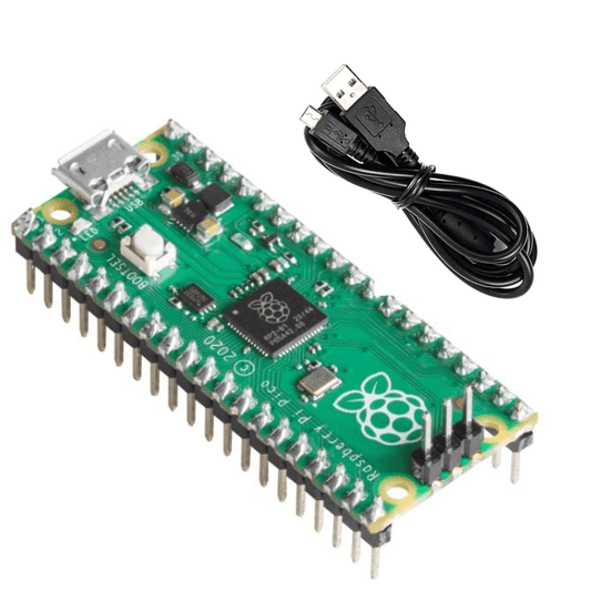 Buy Raspberry Pi Pico with Headers and Micro USB Cable Online in India