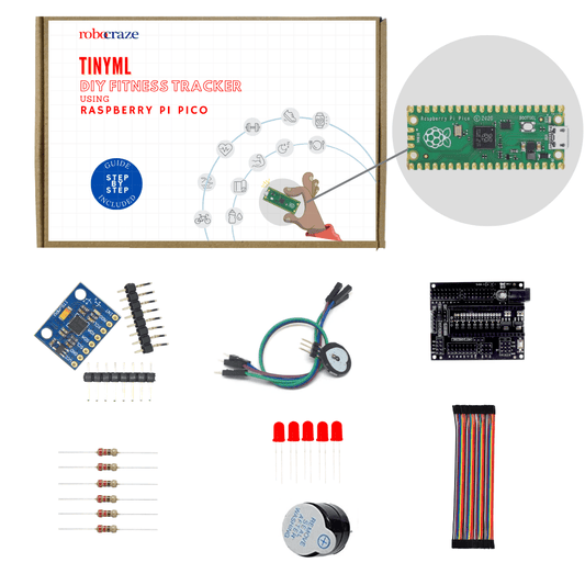 Buy TinyML DIY Fitness Tracker using Raspberry Pi Pico Online in India