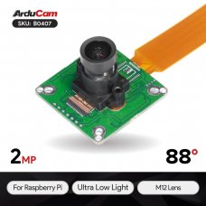 Buy ArduCam B0407 2MP IMX462 Color Ultra Low Light STARVIS HDR Camera Module with M12 Lens for Raspberry Pi Online in India