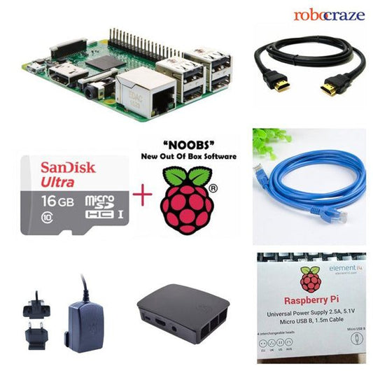 Buy Raspberry Pi 3B Complete Kit Online in India