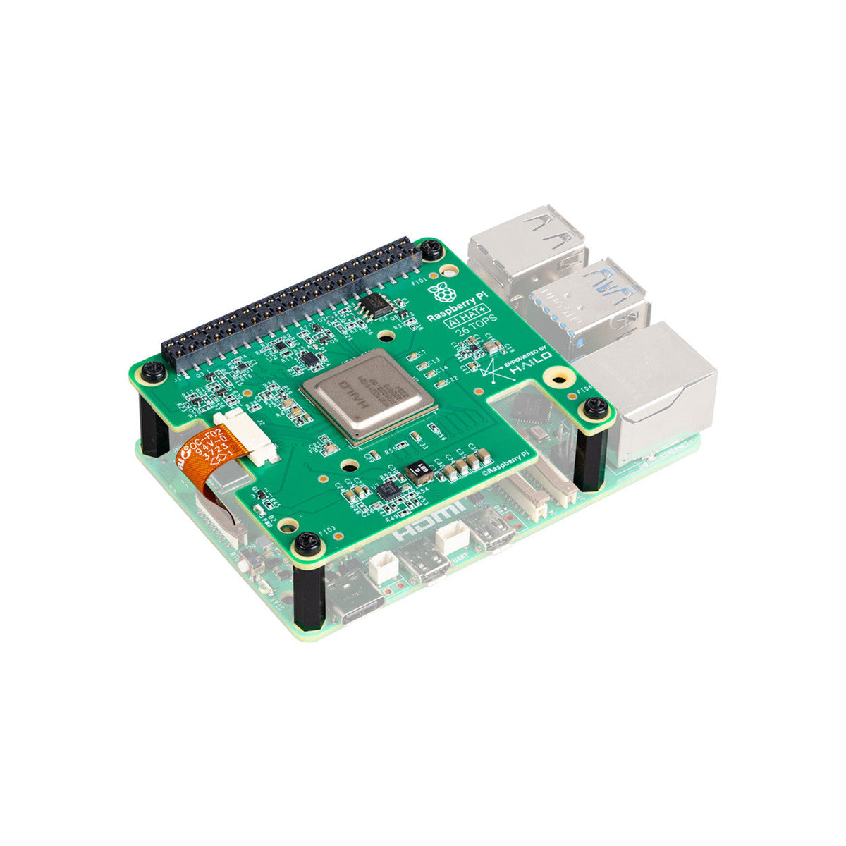 Buy Raspberry Pi AI HAT+ (26 TOPS) - High-Performance AI Accelerator Online in India