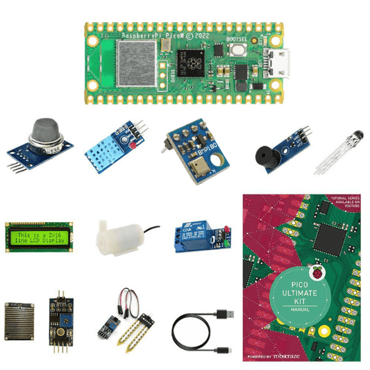 Buy Raspberry Pi Pico W Ultimate Kit with Manual Online in India