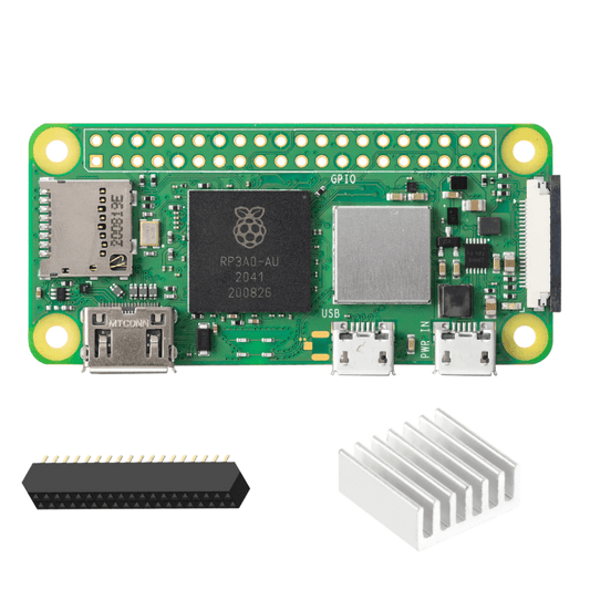 Buy RASPBERRY PI ZERO 2W WITH ALUMINIUM HEATSINK AND 20X2 HEADER Online in India