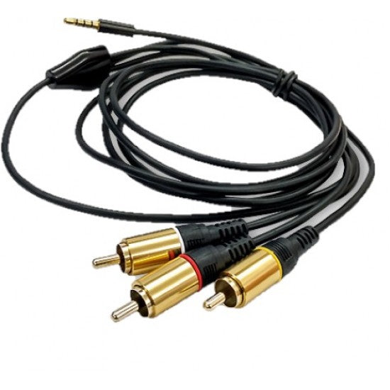 Buy RCA Composite Video Audio (AV) to Stereo 3.5mm Plug Cable for ROCK64 Raspberry Pi ETC Online in India