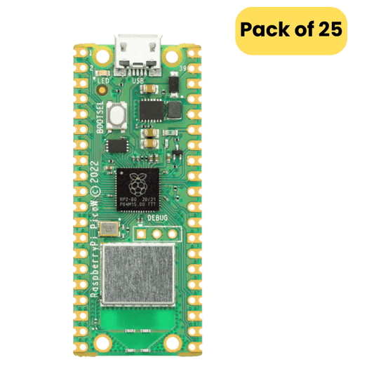 Buy Raspberry Pi Pico W ( Pack of 25) Online in India