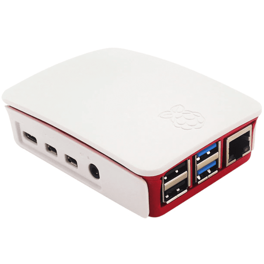 Buy Raspberry Pi 4 Case Red & White(Chinese) Online in India