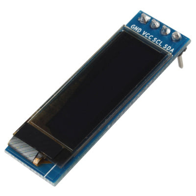 Buy 0.91 OLED Display White 128x32 for Arduino Raspberry Pi I2C Online in India