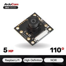 Buy ArduCAM B0035 OV5647 NoIR Camera Board /w M12x0.5 mount for Raspberry Pi 4/3B+/3 Camera Online in India