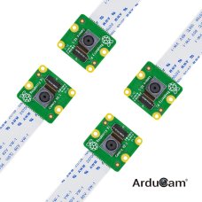 Buy ArduCAM B0178 Multi Camera Adapter Bundle Kits compatible for Modified Official Raspberry Pi V2 ( 1pc Multiple Adapter and 4 modified V2 camera module) Online in India