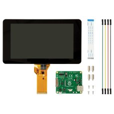 Buy Raspberry Pi 7inch Touch Screen Display with 10 Finger Capacitive Touch Online in India