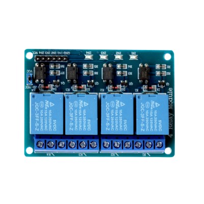 Buy 4 Channel Isolated 5V 10A Relay Module opto coupler For Arduino PIC AVR DSP ARM Online in India