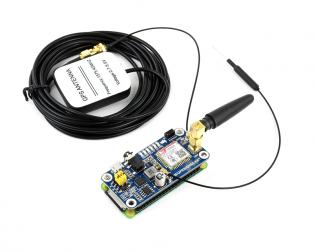 Buy Waveshare GSM/GPRS/GNSS/Bluetooth HAT for Raspberry Pi Online in India