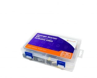 Buy ORANGE Starter Kit For Arduino Uno Online in India