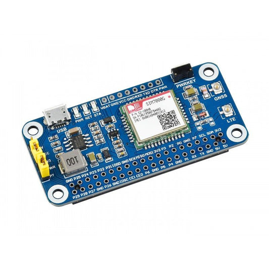 Buy NB-IoT / Cat-M(eMTC) / GNSS HAT for Raspberry Pi Online in India
