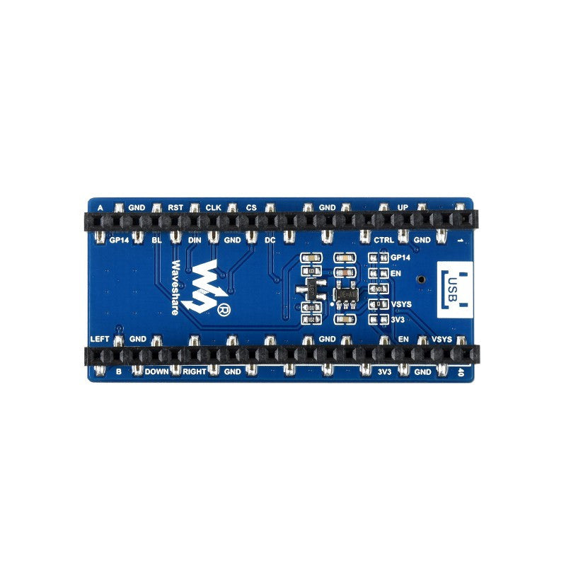 1.14 inch LCD Display Module for Raspberry Pi Pico - 65K Colors - SPI