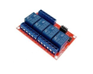4 Channel Relay Module 5V High and Low Level Trigger Relay Module