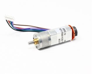 N25 6V 115RPM Metal gear Motor With Encoder D type