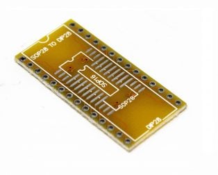 Sop16 Sop28 To Dip16 Dip28 Pcb Adapter