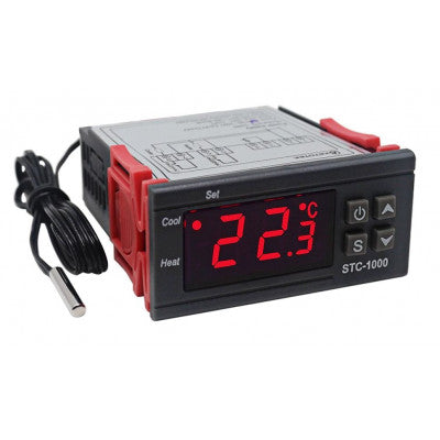 110V~ 220V AC All-Purpose Temperature Control Controller with Sensor 2 Relay Output Thermostat Stc-1000