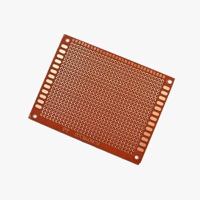 7x9cm Single Side Copper Plate Perf Board for PCB Prototype / Dotted Board / General Purpose PCB / Zero PCB - The Tech Depot