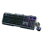 Zebronics Transformer 1 Wired Keyboard & Mouse Combo ( Black )