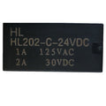 24V 1A DPDT Relay PCB Mount