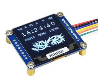 Waveshare 128×128, General 1.5inch OLED Display Module