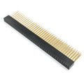 40×2 Header Pin 2.54mm Straight Long Female Strip Connector