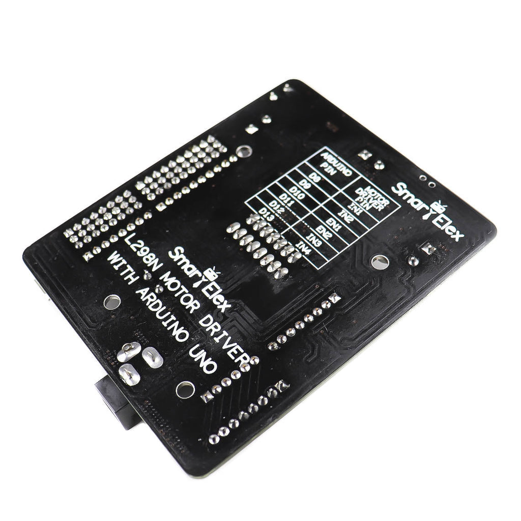 SmartElex L298N Motor Driver  with Onboard Arduino Uno.