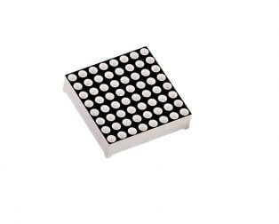 8×8 Red 64 LED Dot Matrix Displays 3mm CC- 2Pcs