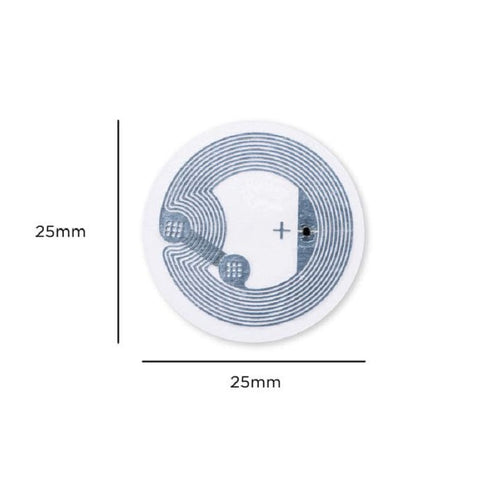 13.56 MHz NTAG215 504Byte Sticker NFC Tag
