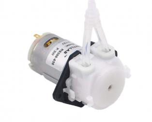 12V DC Peristaltic Dosing Pump for Aquarium Lab Analytical | 1mm ID x 3mm OD | 2 ~ 17 ml/min