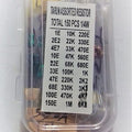 Resistor kit pack of 150 and 30 values