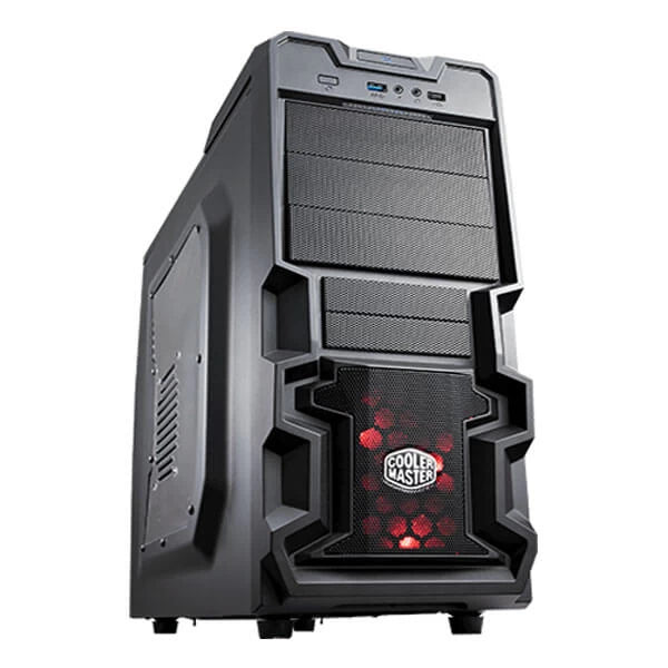 Cooler Master K380 Black ATX-Mid Tower Cabinet