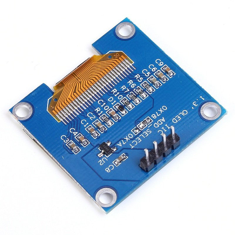 1.3 Inch I2C OLED Display Module 4pin- WHITE
