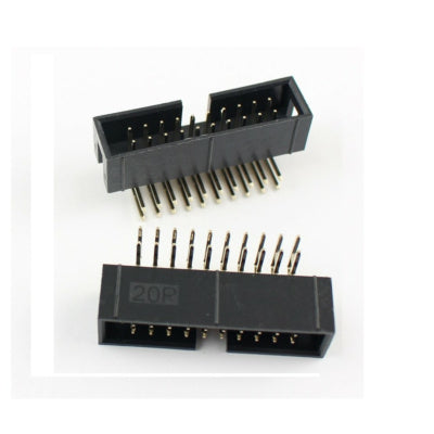 FRC IDC Box Male Header Right-Angle 10x2 20Pins