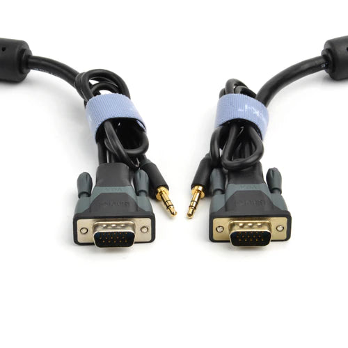 Black-i VGA Cable with 3.5mm Audio 10M