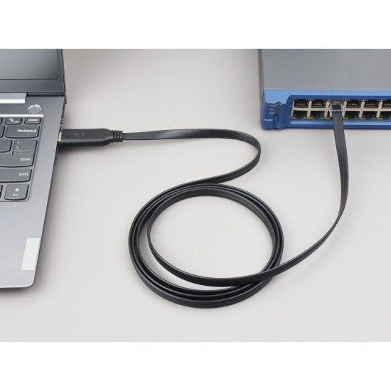 Industrial USB To RJ45 Console Cable, USB Type A to RJ45 Console Male Port, Original FT232RL Chip, Cable Length 1.8m
