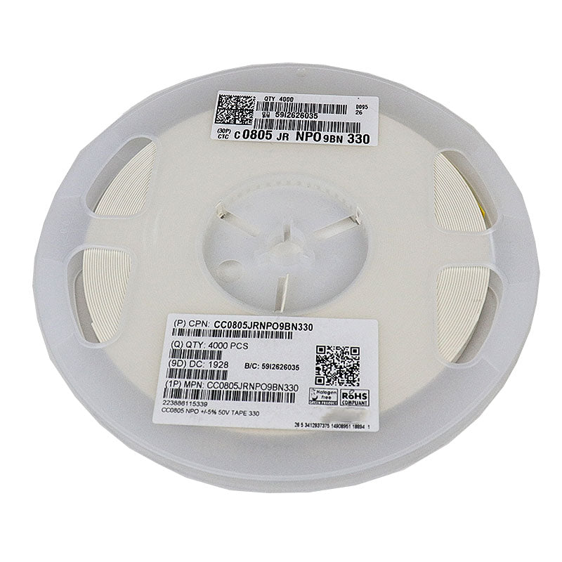 33pf 50v 1206 MLCC Capacitor(Reel of 4000)
