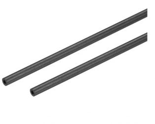 Pultruded Carbon Fiber Tube (Hollow) 3mm(OD) * 1.5mm (ID)* 1000mm (Pack of 2)