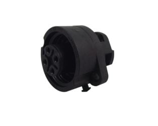 C016 20G003 100 12..-Socket, Panel, Screw, 3P+E Way