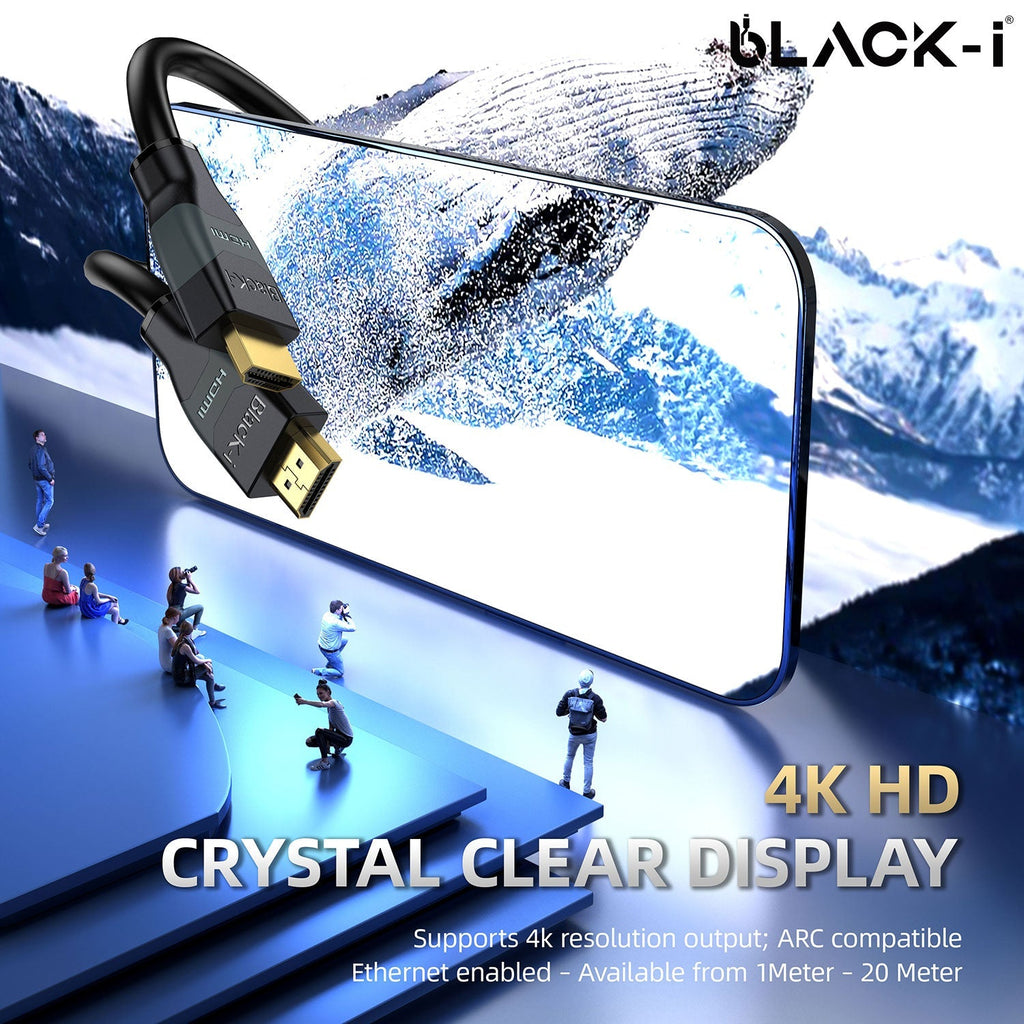 Black-i HDMI 2.0 4k Cable 5M 4K@30Hz