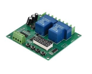 Forward/Reverse Motor Controller Board 12V 24V Motor Two Relay Delay Timing Cycle YYB-5 Module