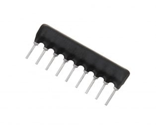 1K Ohm Through Hole Resistor Network (Pack of 5)