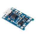 Microusb 5V 18650 Lithium Battery 1A Charging Module W Tp4056 Protection - The Tech Depot