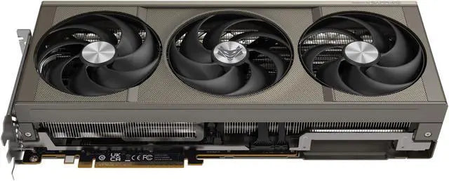 Sapphire Nitro+ AMD Radeon RX 9070 XT OC 16GB GDDR6 Graphics Card - front view