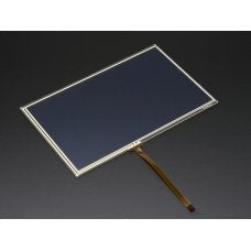 Adafruit 1676 Resistive Touchscreen Overlay - 7 inch diag. 165mm x 105mm - 4 Wire