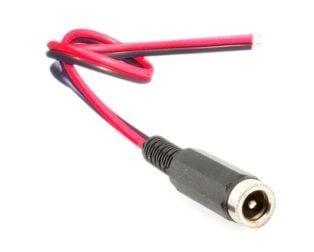 SafeConnect DC Jack Female Connector 2.1mm x 5.5mm Pigtail - The Engineer Store