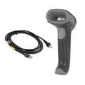 Honeywell Voyager XP 1470g corded 2D barcode scanner in black with USB cable