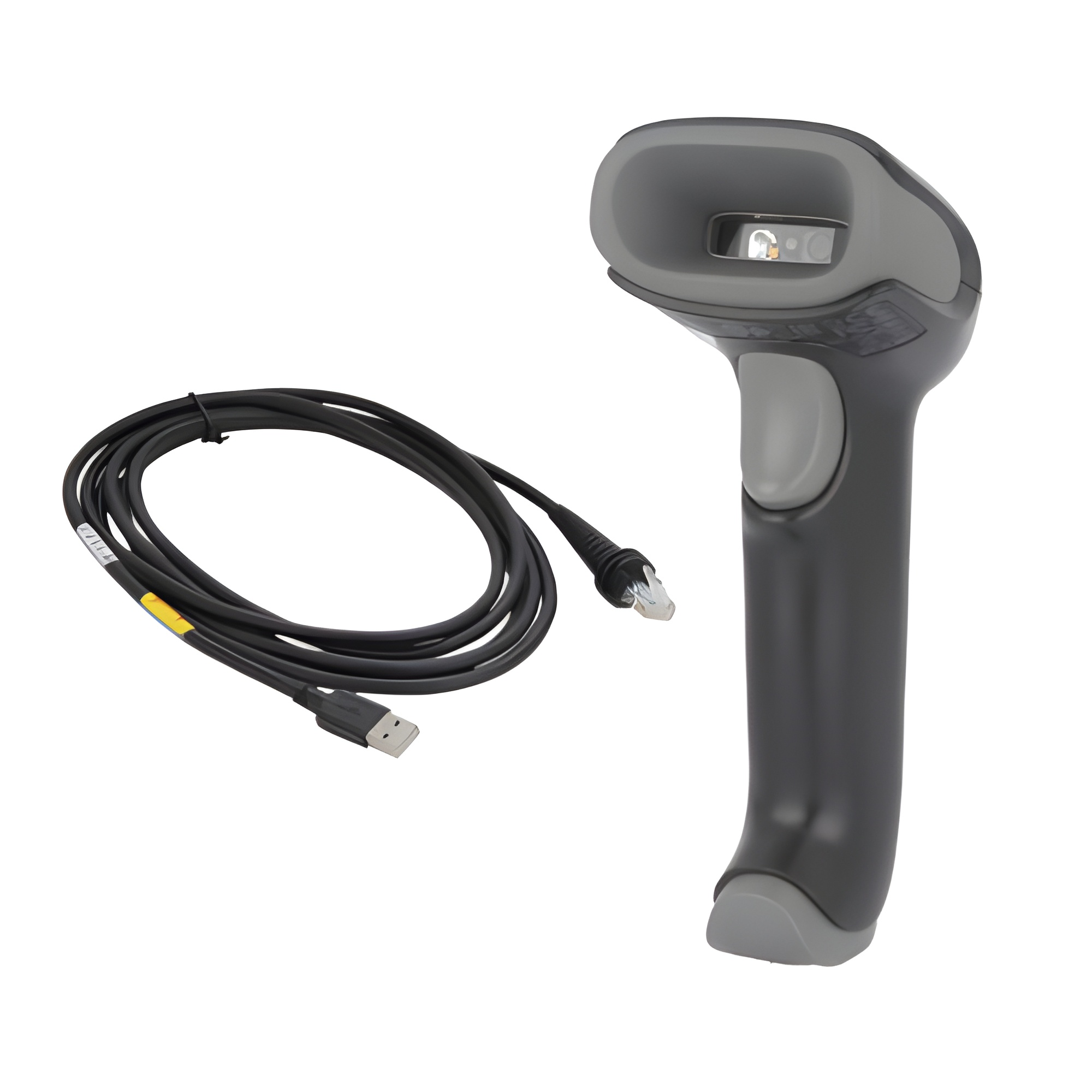 Honeywell Voyager XP 1470g corded 2D barcode scanner in black with USB cable